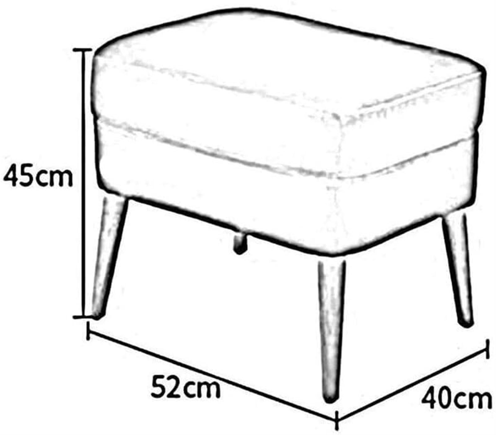 Podnóżek Podnóżek Ottoman Składany Pikowany Sztuczna Skóra Schowek Podnóżek z Pokrowcem Sypialnia Łóżko Stołek Końcowy Sofa Salon Ławka, Różowy-75 cm