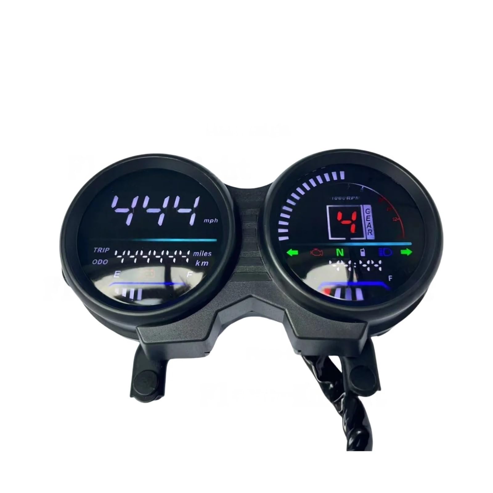 Compteur De Vitesse Numérique À LED pour Moto, Tachymètre, Odomètre pour Bajaj Boxer CT125 CT100 CT150 Et Kaw&asaki CT125 Platina 100 Tachymètre