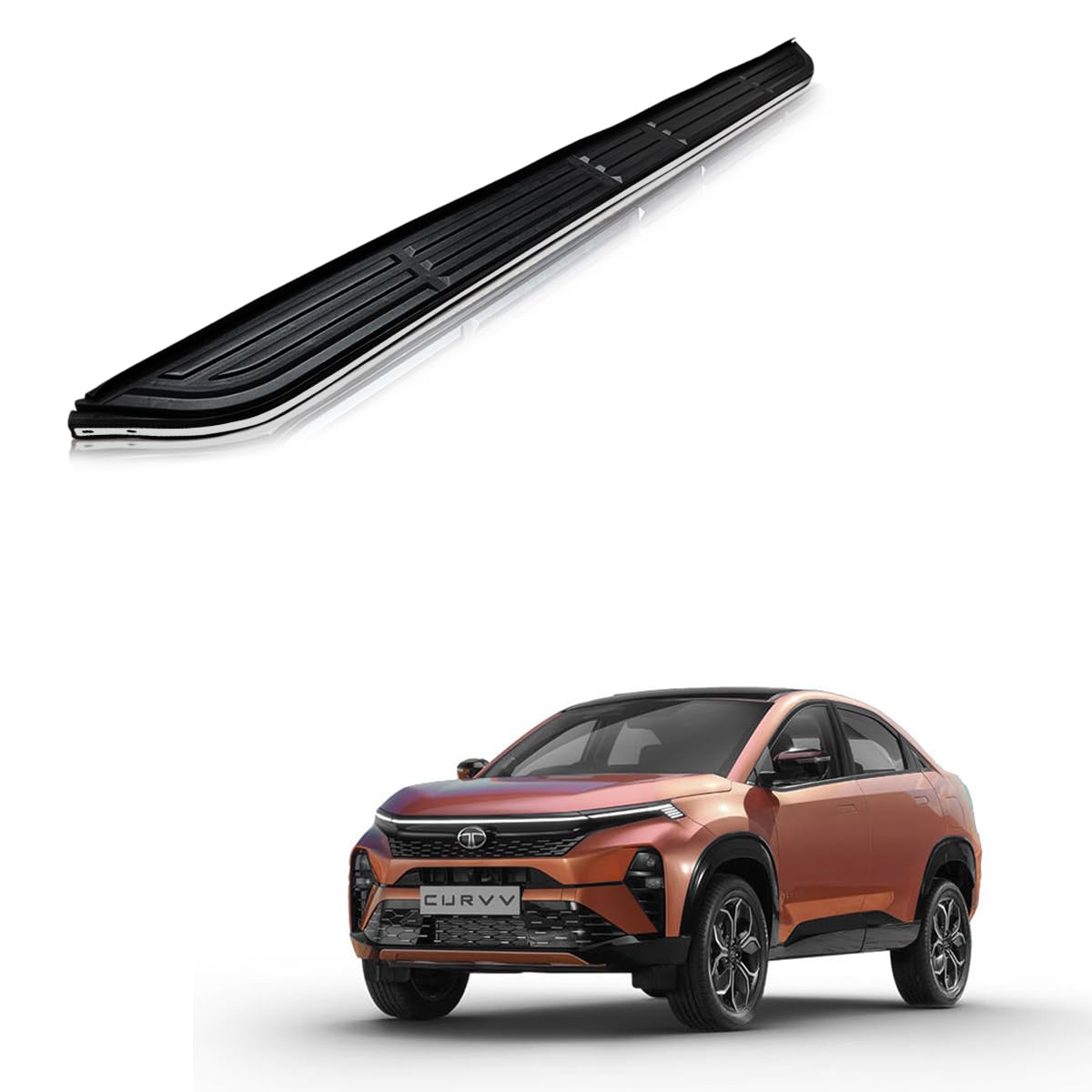Car Side Steppers for Tata Cruvv - Stellar Design-picture-13