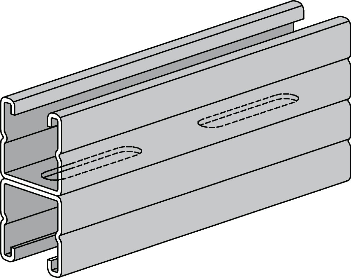 Hilti 2007086Strut HS-1-5/8-12 ga 11/16 Slot PG B2B 20'