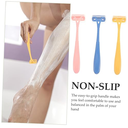 Miniatura 7 de Beavorty 15 piezas de depilación manual mini recortadora de pelo corporal afeitadora desechable afeitadora facial depilación rasuradoras para