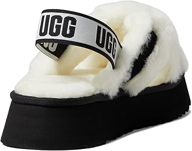 ⭐️ ㄹ 様⭐️UGG DISCO CROSS SLIDE ファーサンダル SALE☆UGG☆ DISCO CROSS SLIDE (UGG/サンダル・ミュール