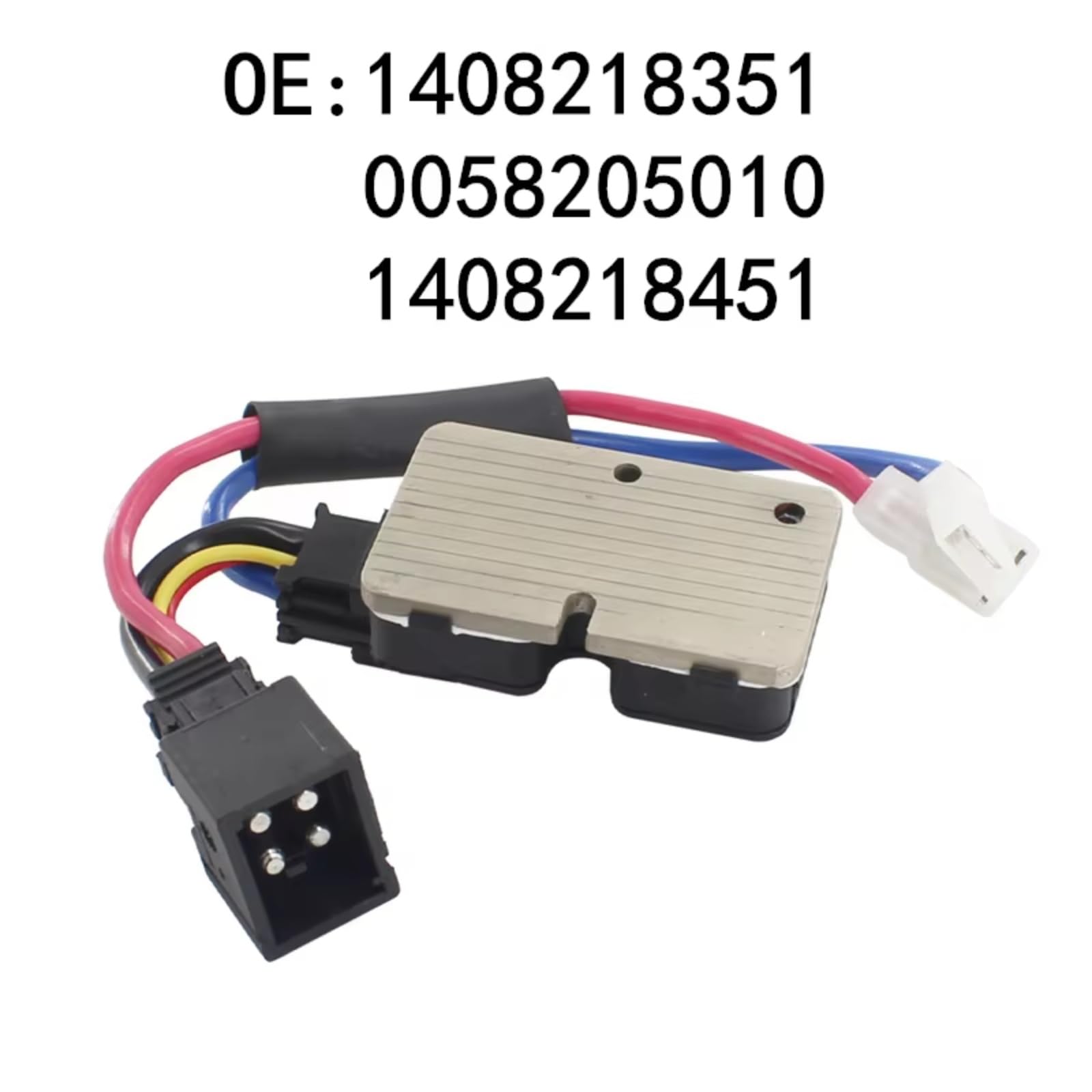 Resistencia Motor Ventilador Compatible Con Para S500 S320 S420 S300 1992-1999 1408218451 Regulador Motor Resistencia Ventilador Calentador Aire Acondicionado 1408218351 0058205010.