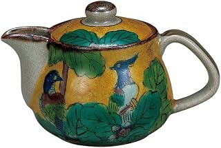 マルヨネ 九谷焼 ポット急須 吉田屋(網付) K4-575