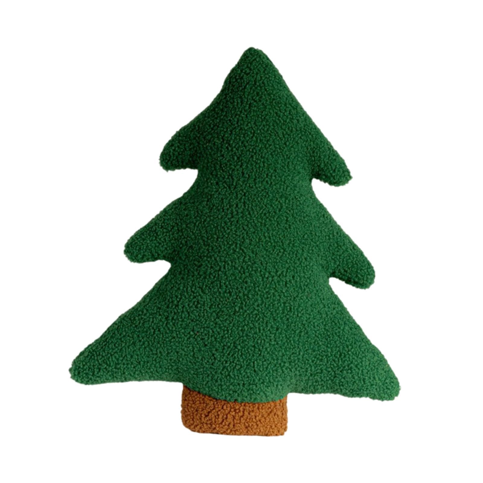 Coussin de sapin de Noël doux pour fauteuil de salon chaleureux