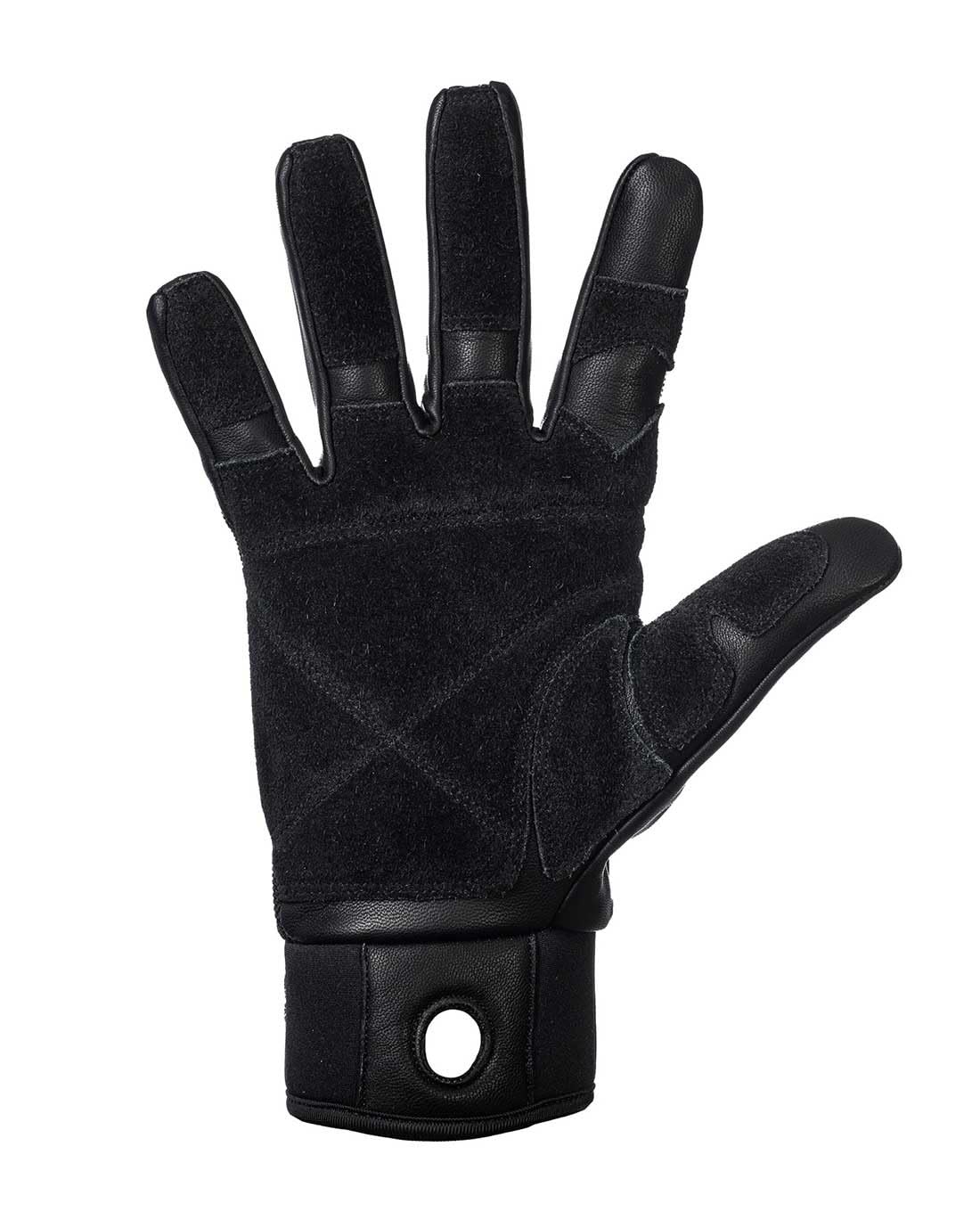 MOG Masters of Gloves Fast Rope Black 9163 professioneller Fast-Roping Abseil-Handschuh, Kletter-Handschuh, taktischer Schutz-Handschuh für Rettungsdienst, Militär, Polizei, Industriekletterer