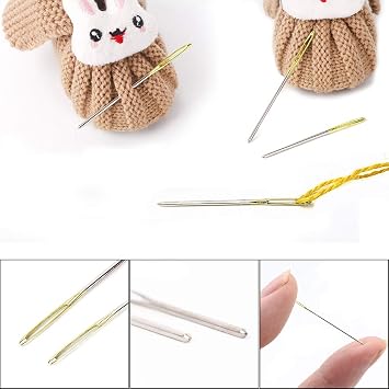 Wonvoc 12 Pieces Bookbinding Kit with Bone Folder, Awl, Waxed Thread, Needles, Leather Awl Kit for DIY Book Binding, Journal Making, Leather Craft