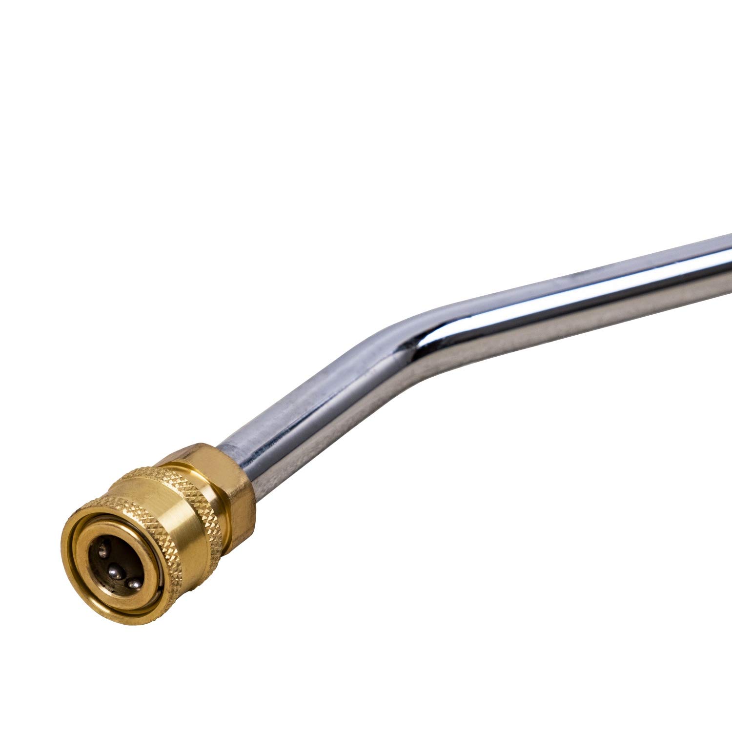DeTec. Limpiador de alta presión, tubo de lanza de 100 cm, M22 AG y acoplamiento rápido de 1/4 pulgadas.
