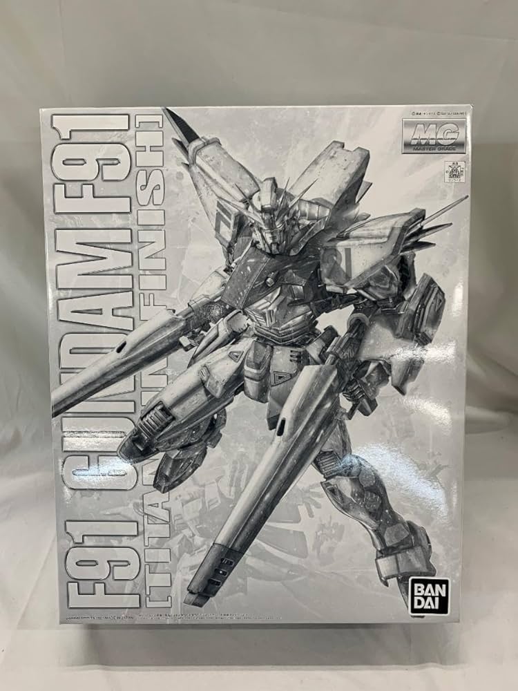 【未組み立て】F91 GUNDAM MG チタニウムフィニッシュ MG 1/100 ガンダムF91 Ver．2．0［チタニウム