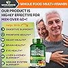 Whole-Food-Multivitamin-for-Men-Natural-Multi-Vitamins-Minerals-Organic-Extracts-Vegan-Vegetarian-Best-for-Daily-Energy-Brain-Heart-Eye-Health-120-Tablets Whole Food Multivitamin for Men - Natural Multi Vitamins, Minerals, Organic Extracts - Vegan Vegetarian - 120 Tablets