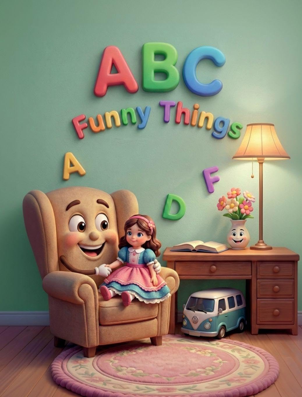 ABC Funny Things: Learning Letters with Fun Images of Familiar Things