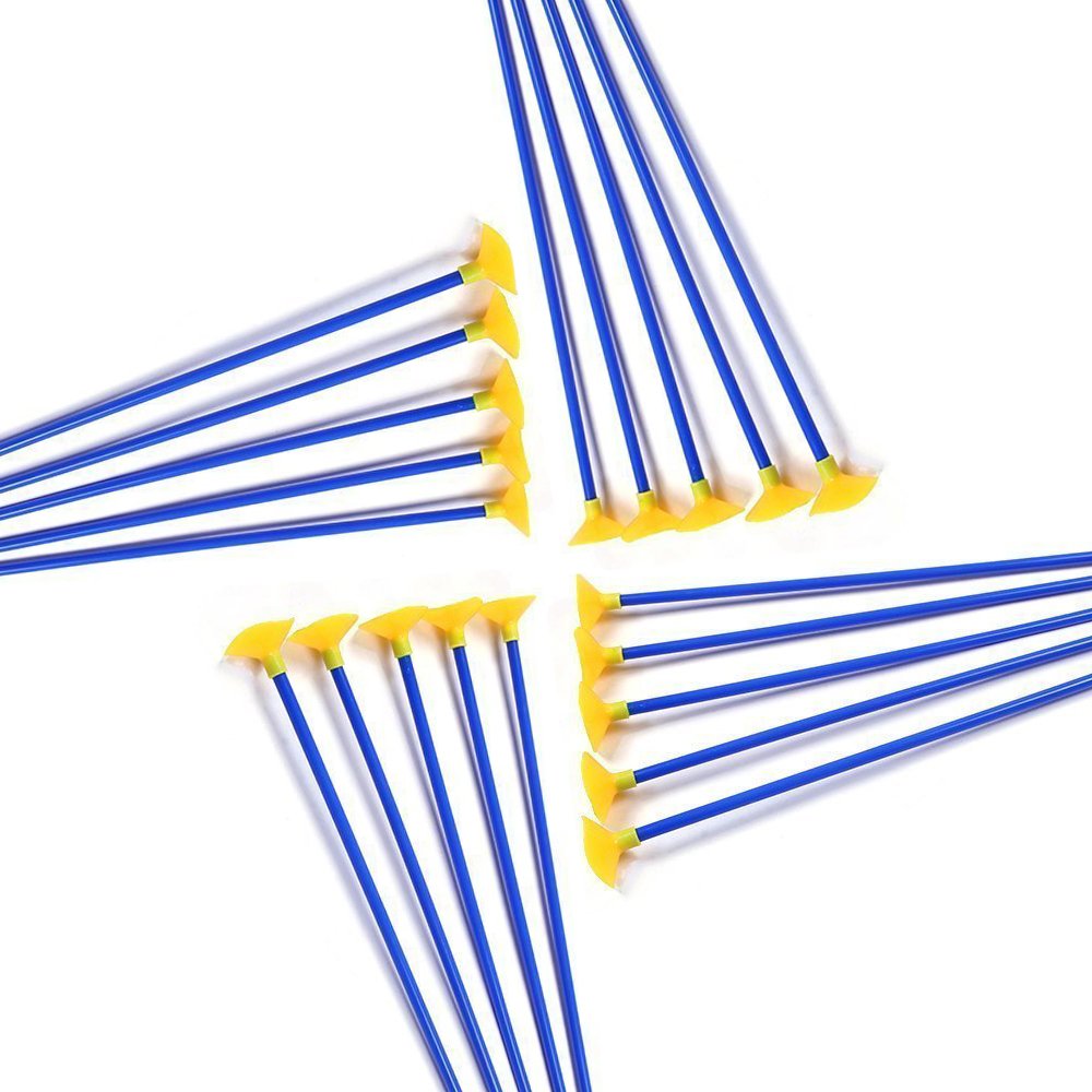 12pack Kids Archery Sucker Arrow Youth Hunting Safe Sucker Arrows for Childrens Recurve Bow Compound Bow Arrows Set Outdoor Target Shooting