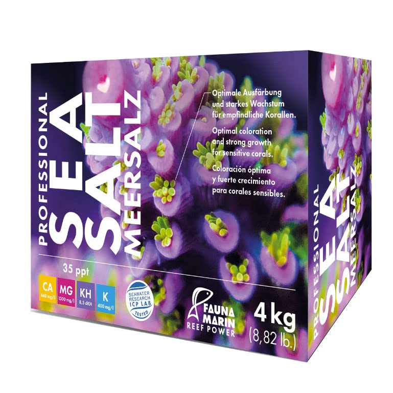 Fauna Marin Professional Sea Salt 4 kg (B0BQ8W1672) Amazon Price History, Amazon Price Tracker