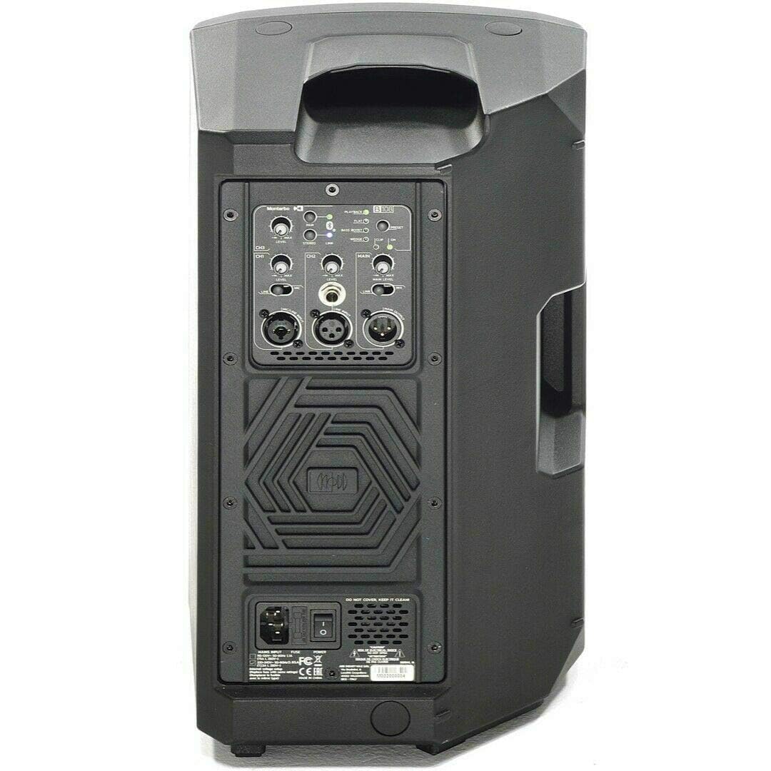 MONTARBO B108 Monitor Speaker Amplificato Professionale BLUETOOTH 400W