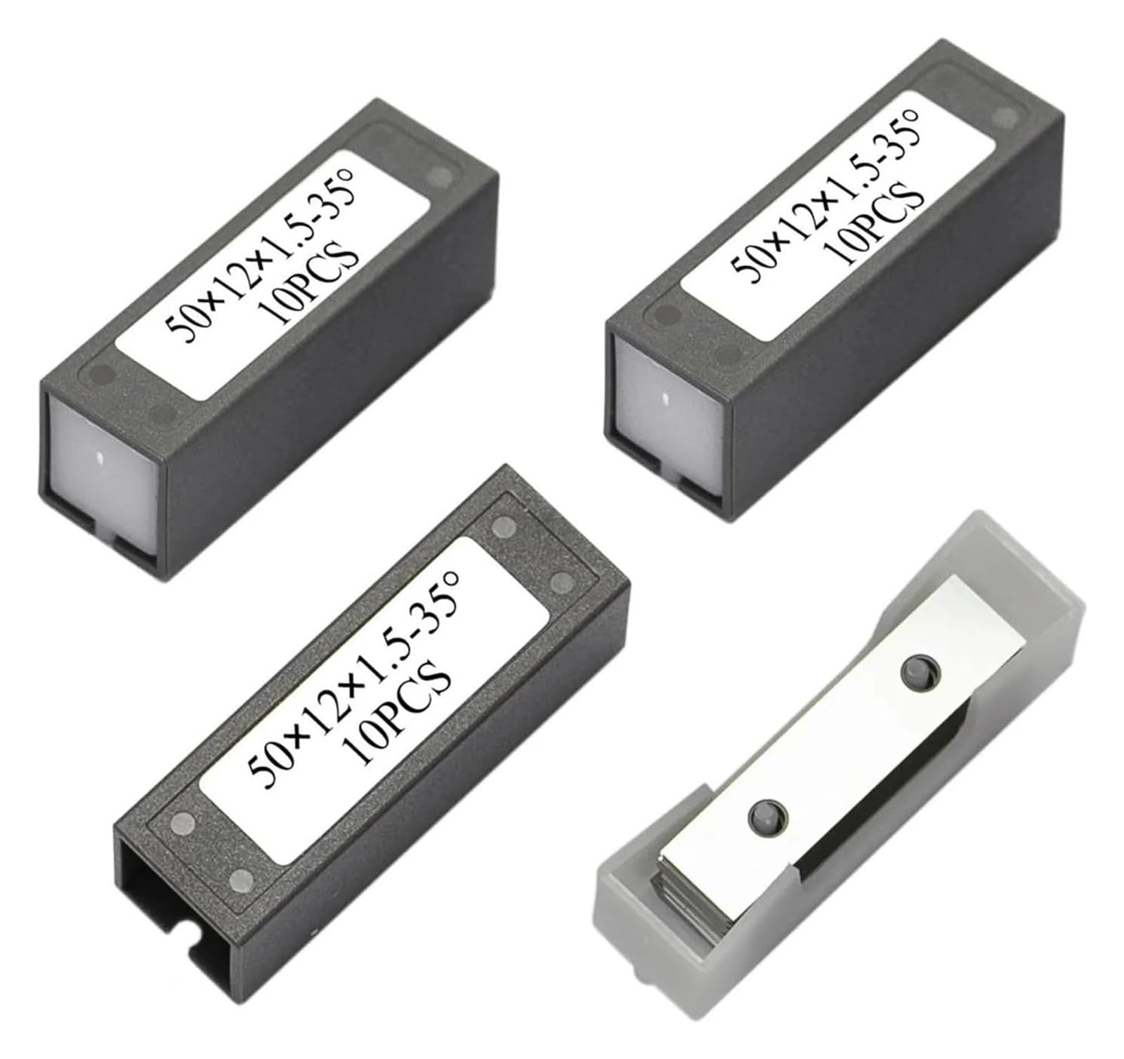 Narzędzia skrawające – płytki do strugów Wkładki węglikowe 50x12x1,5mm 30szt. Skrobaczka do strugarki śrubowej