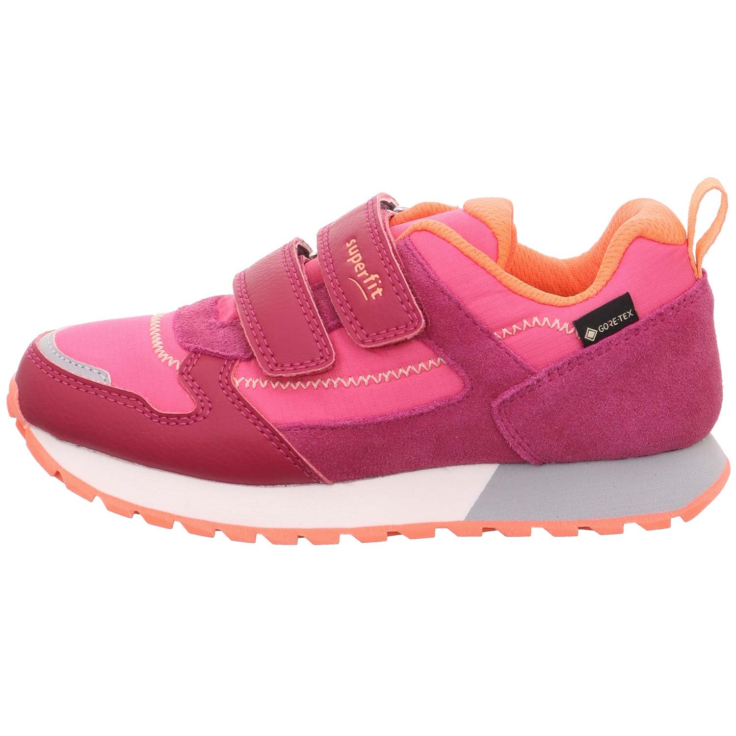 Superfit Mädchen und Jungen Sneaker Dash, Kinder Halbschuhe, Weite: Mittel, lose Einlage, No Membrane
