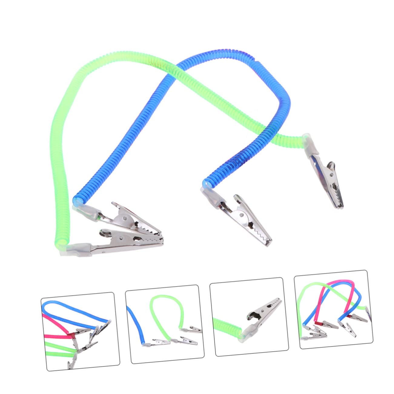 STOBAZA Scarf Pin Holder Napkin Holder Clip Bib Clip for Elderly Boys and Girls Lightweight and Portable Random