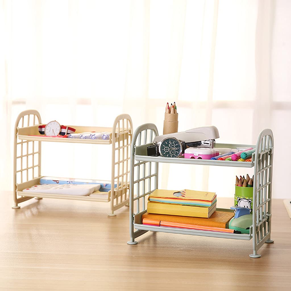 折りたたみ式収納ラック ワンタッチオーガナイザー ブラウン2個セット