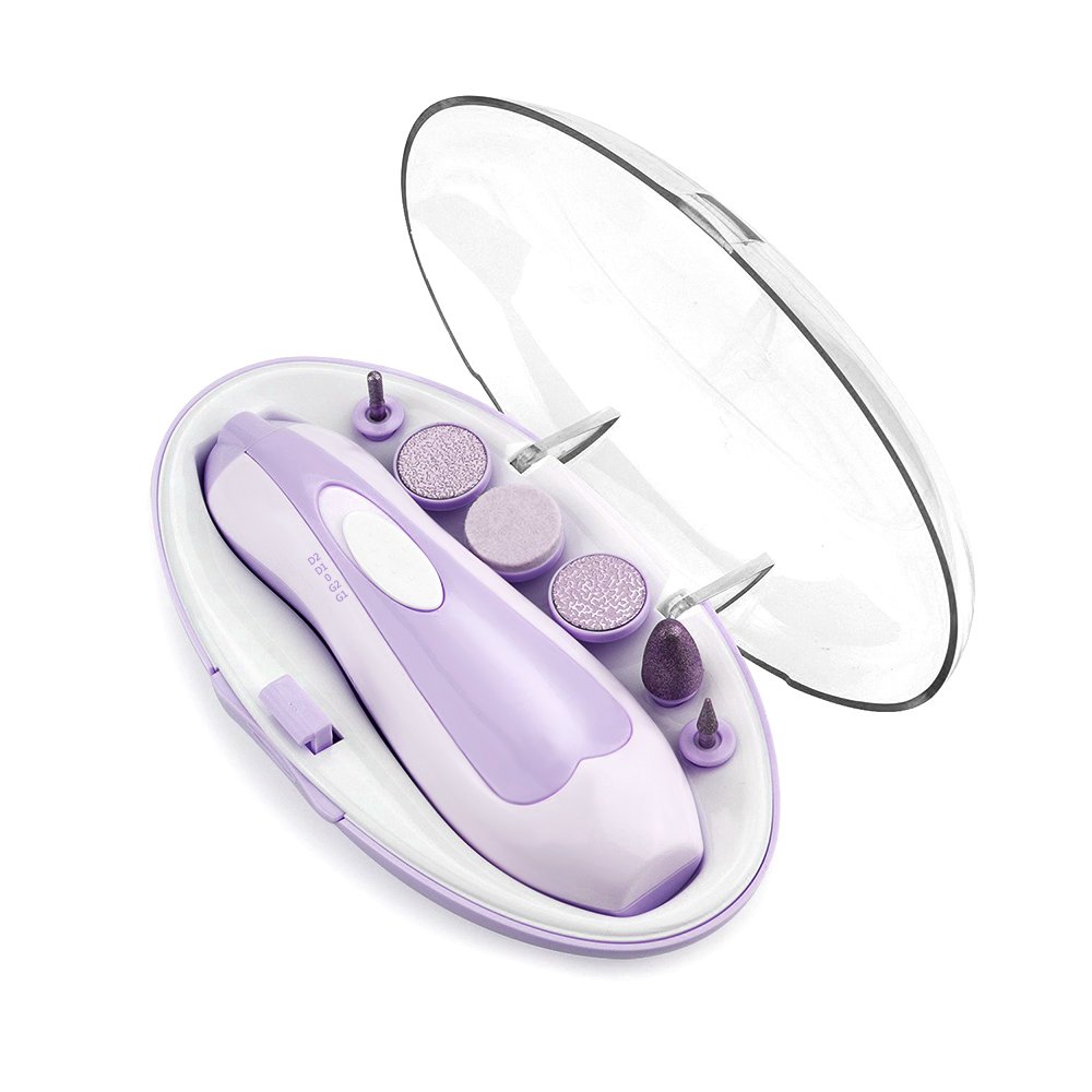 6 in 1 Manicure Pedicure Kit Professional Nail Care Tool Battery Operated