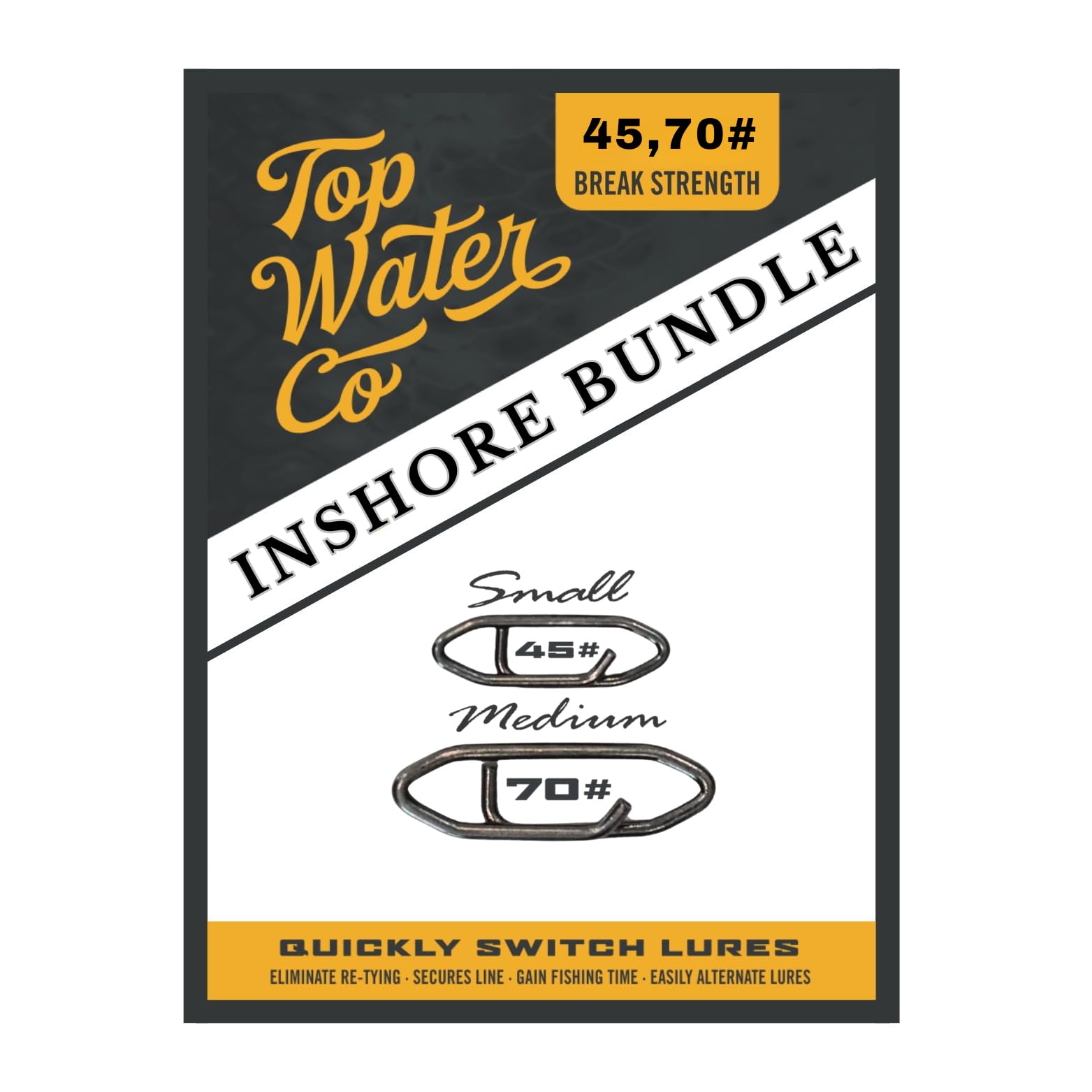 Top Water Co Species Target Fishing Bundles (Various Counts)