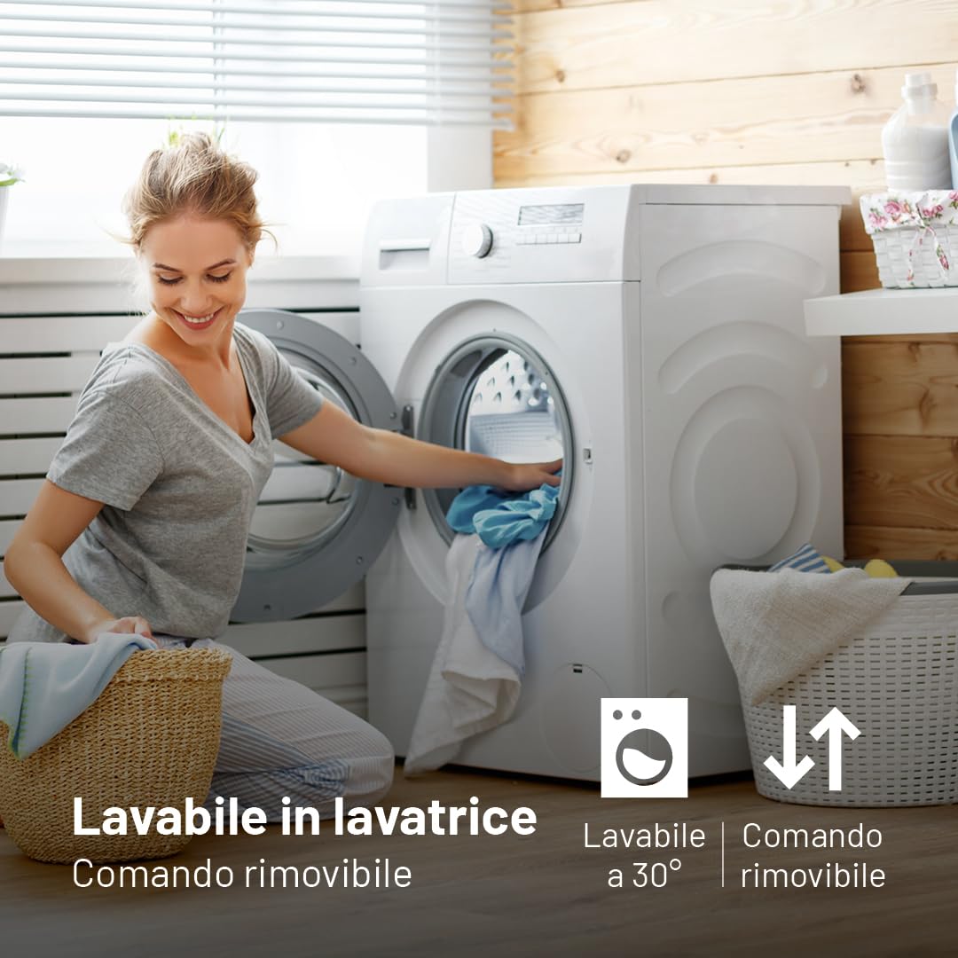 Calentador de Cama imetec cubrecolchón eléctrico de Matrimonio