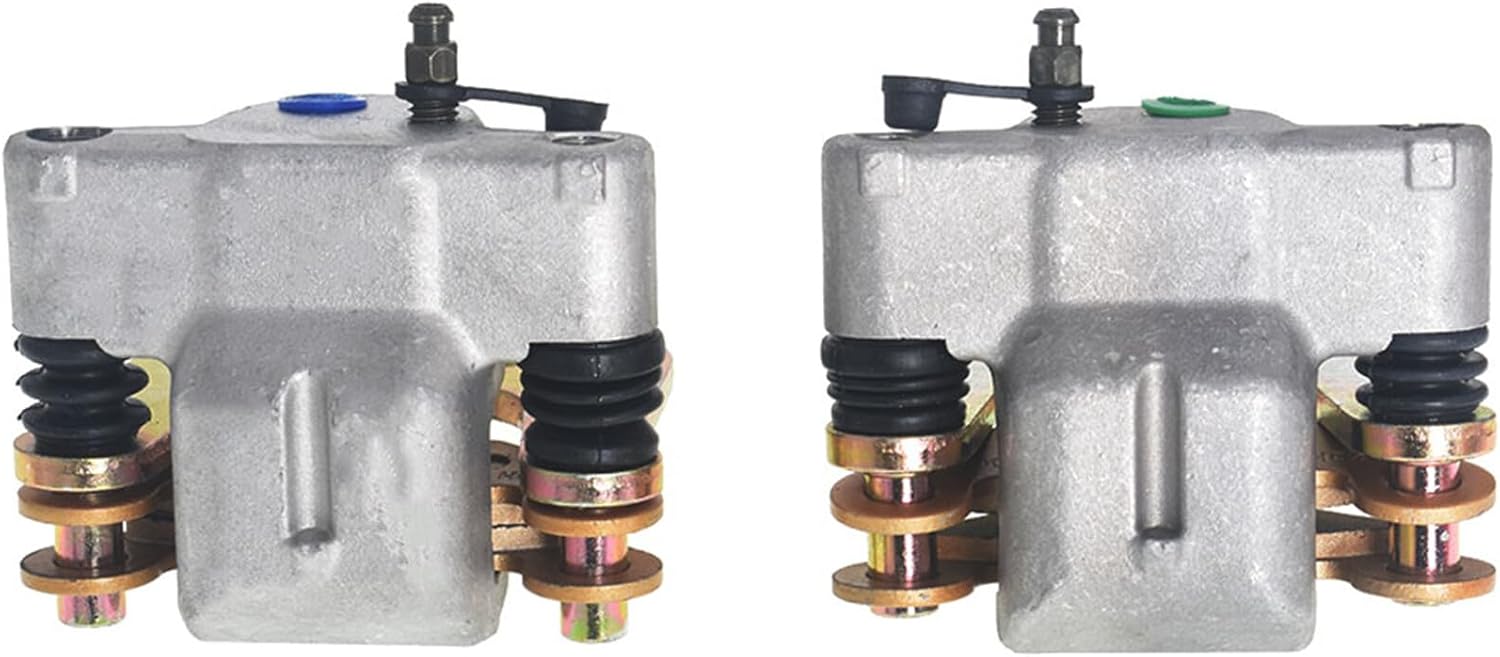 Front Left Right Brake Caliper with Pads Replacement for Polaris 400L Big Boss 350L 400L 500 Magnum Sportsman Trail Boss Xplorer Replacement for 1910234 1910235 1910181