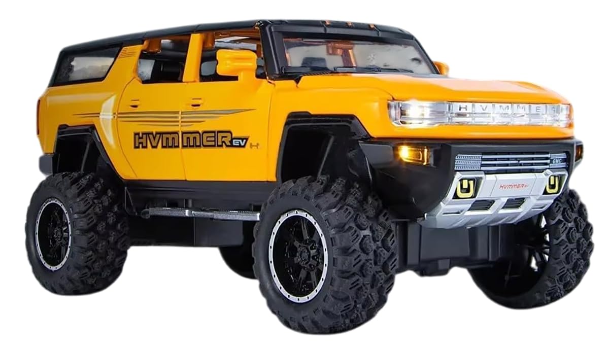 Magicwand® 1:24 Scale Die-Cast H.u.m.m.e.r EV with 6 Openable