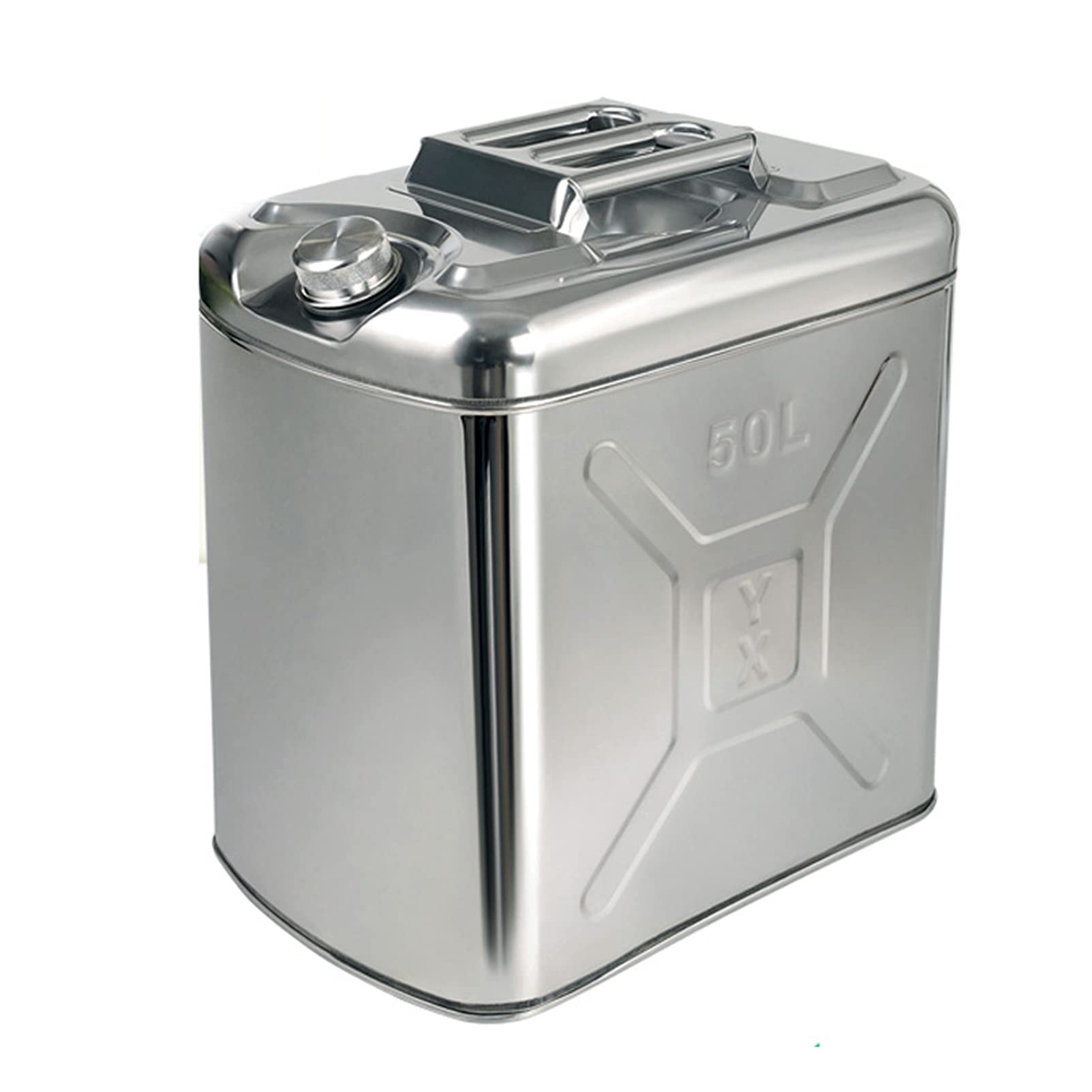 Tanica Benzina 20L / 25L / 30L In Acciaio Inossidabile 304 – Serbatoio Carburante Portatile Per Moto, Auto, Campeggio E Off-Road