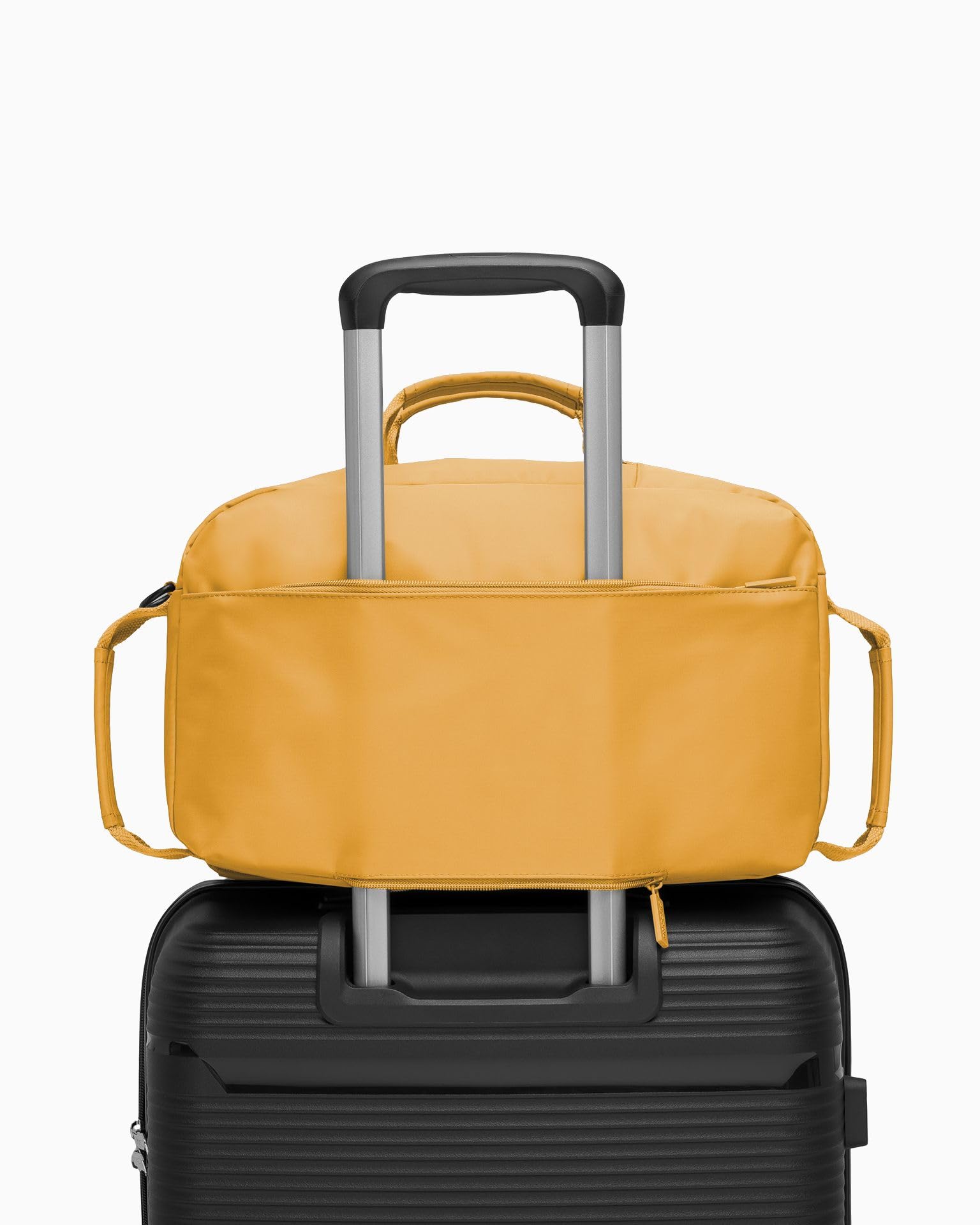 PUCCINI Barbados Torba Podróżna do Samolotu, Żółta, 40x20x25 cm, Nylon, z Kieszenią na Laptopa, Regulowany Pasek