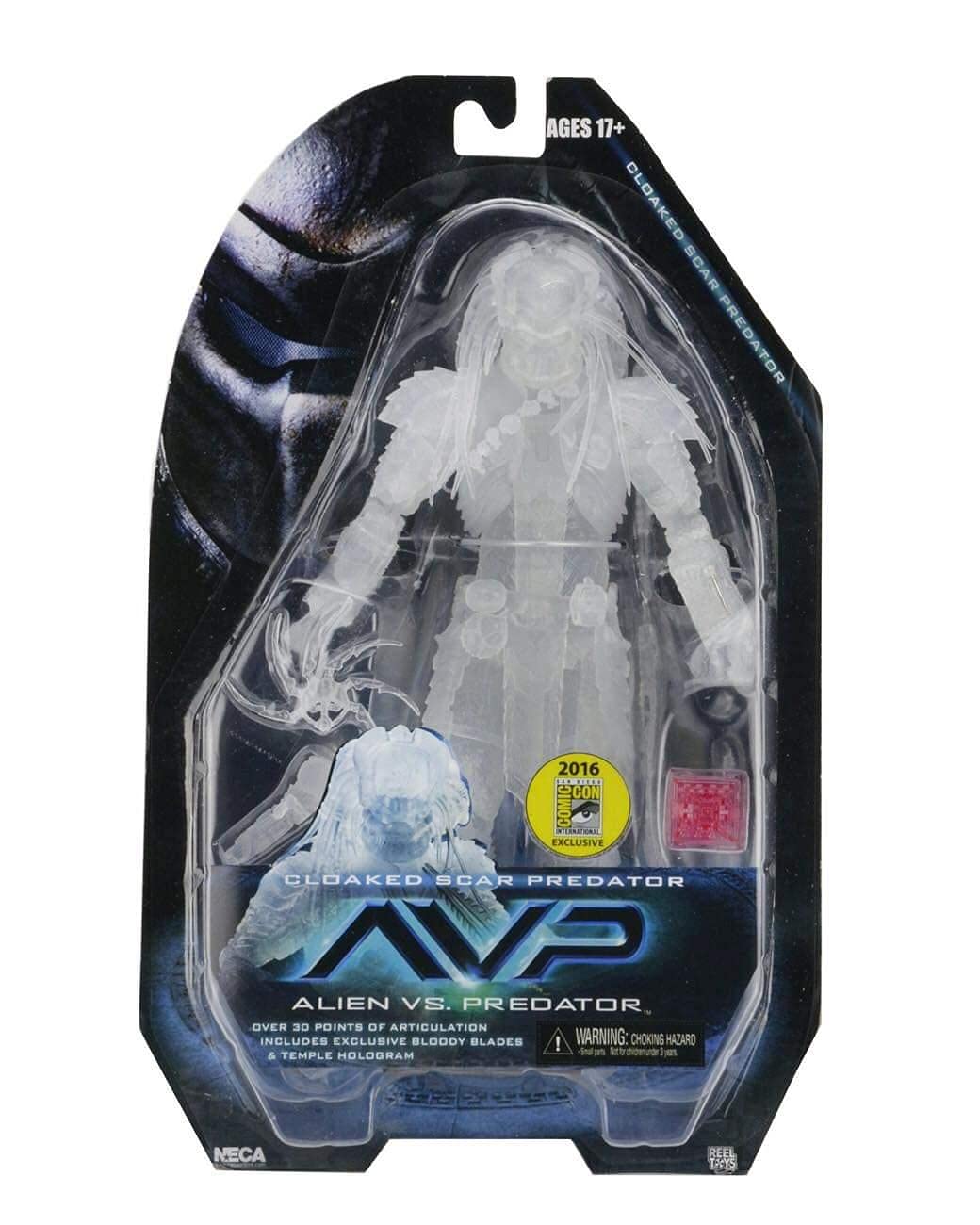 NECA - Alien vs Predator - Cloaked Scar Predator: Buy Online