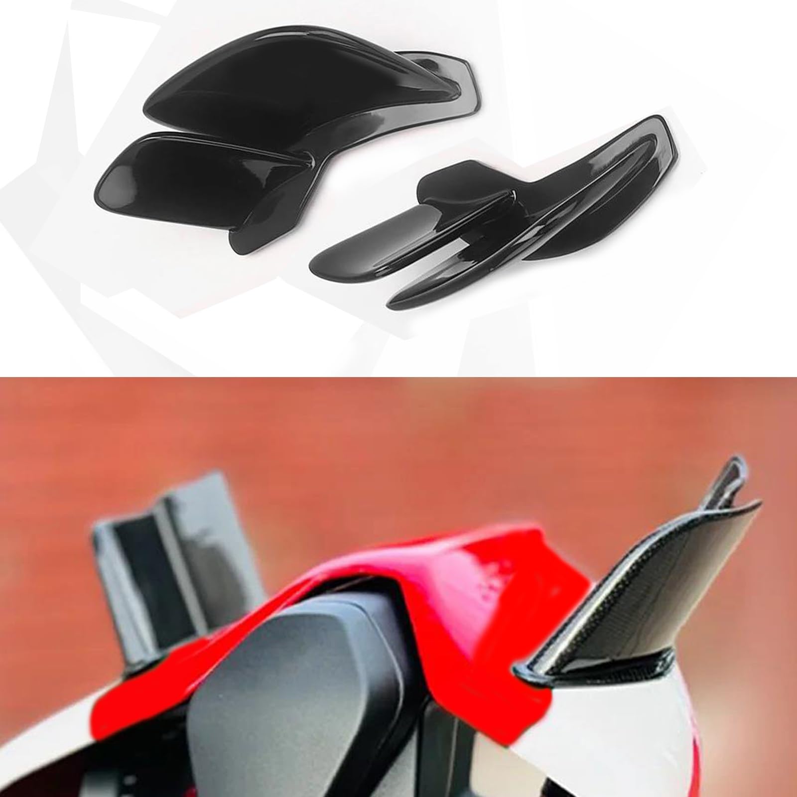 Accessoires de moto ailettes de carénage Ducati Panigale V4 R fixe - 8