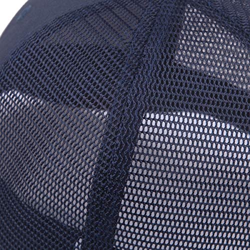 Moonsix Breathable Baseball Cap For Men Women Mesh Dad Hat For Sports Snapback Hats, Solid Navy Blue #TOP2