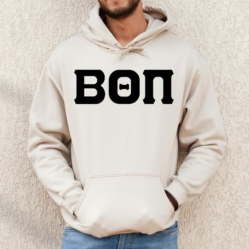 Beta Theta Pi Hoodie - Beta Black Letters Sweatshirt2