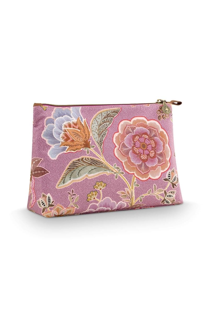 Pip Studio Caryn Kosmetiktasche Kombi Matata lila 26x7,5x18cm/22x1x13cm