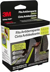3M, Safety-Walk, Fita Antiderrapante, Neon, 50mm x 5m