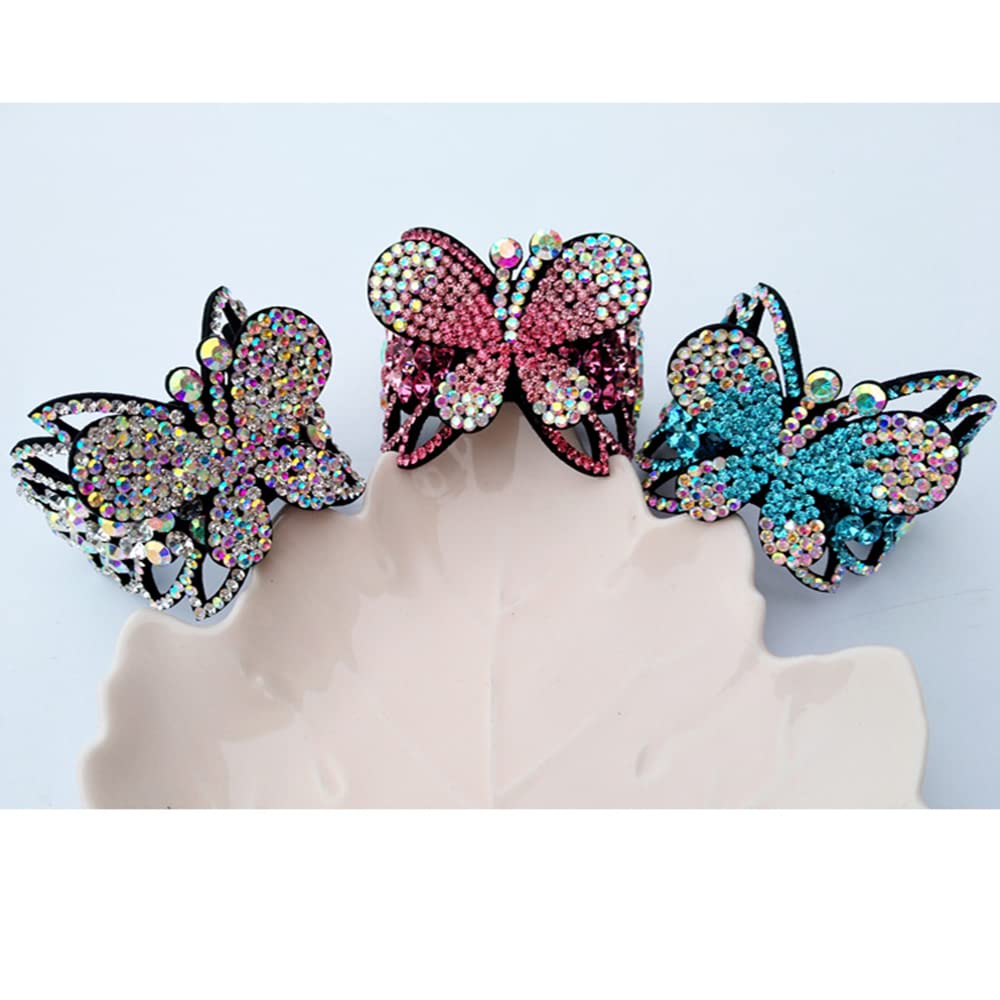 LIUHUO Girls Gymnastics Hair Scrunchies Performance Ties Hair Elastics Rhinestones Crystals Gymnastics Accessories for Gymnast Women - Image 3