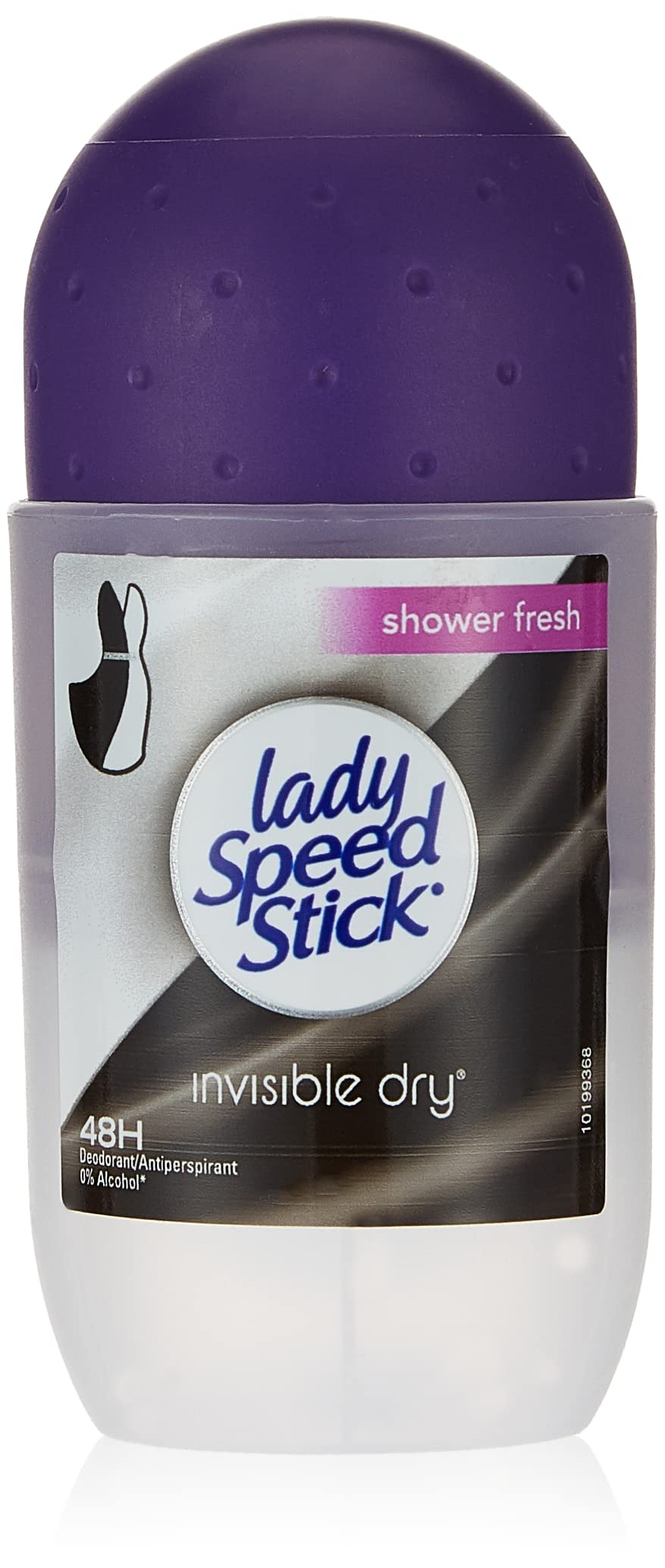 Lady Speed Stick, Invisible Dry, Antiperspirant Deodorant, Shower Fresh, Roll-on 50mL