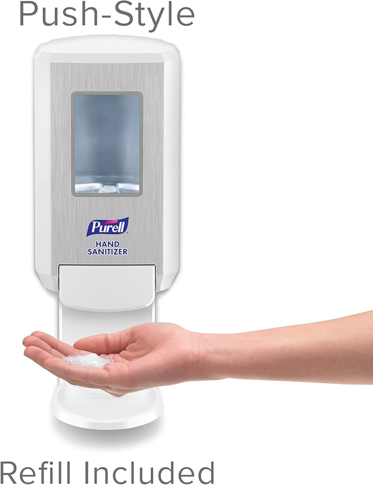 Amazon.com: Purell Advanced Hand Sanitizer CS4 Starter Kit, 1-1200 mL Advanced Hand Sanitizer Foam Refill + 1 CS4 White Push-Style Dispenser (Pack of 1) - 5192-1W : Health & Household Amazon.com: Purell Advanced Hand Sanitizer CS4 Starter Kit, 1-1200 mL Advanced Hand Sanitizer Foam Refill + 1 CS4 White Push-Style Dispenser (Pack of 1) - 5192-1W : Health & Household