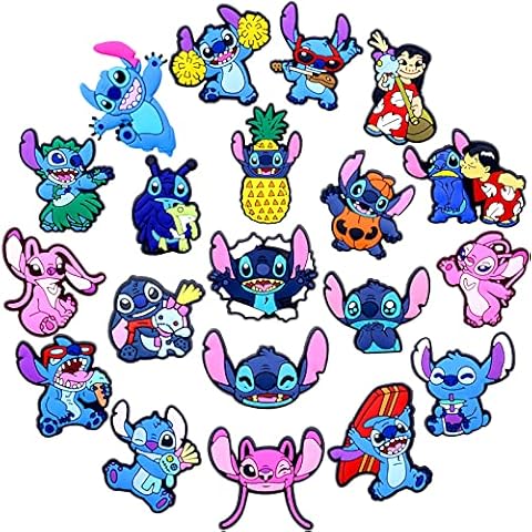 Yezmo 20pcs Cartoon Shoe Charms for All Cover