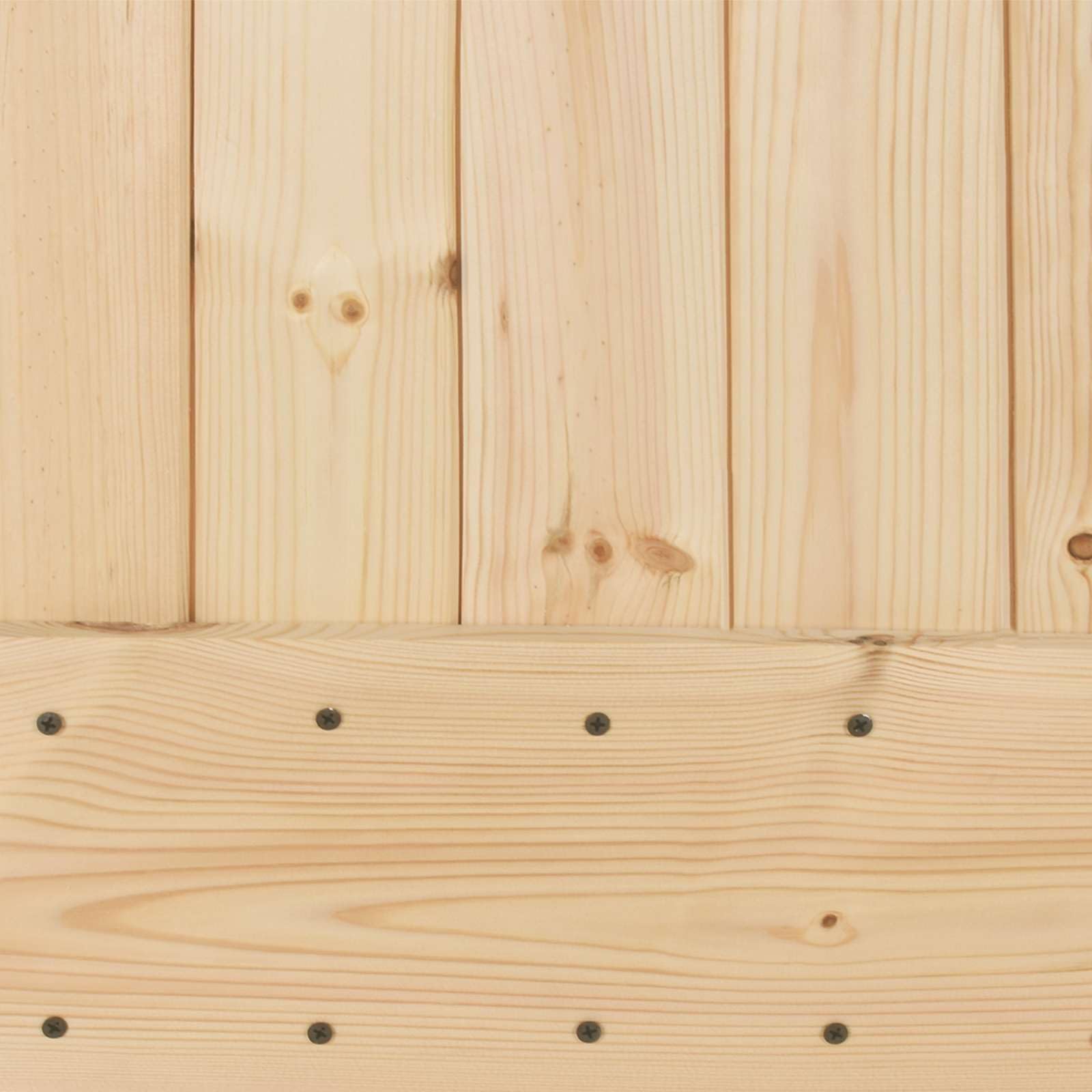 vidaXL Puerta Narvik Natural 85 x 210 cm Madera de Pino Sólido, Puerta Rectangular Moderna, Interior de Pino, Ahorra Espacio, Separador Contemporáneo de Habitaciones, Diseño Funcional