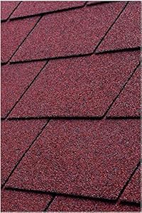 Gartenpirat GP1917 Dachschindeln rot 3 m²