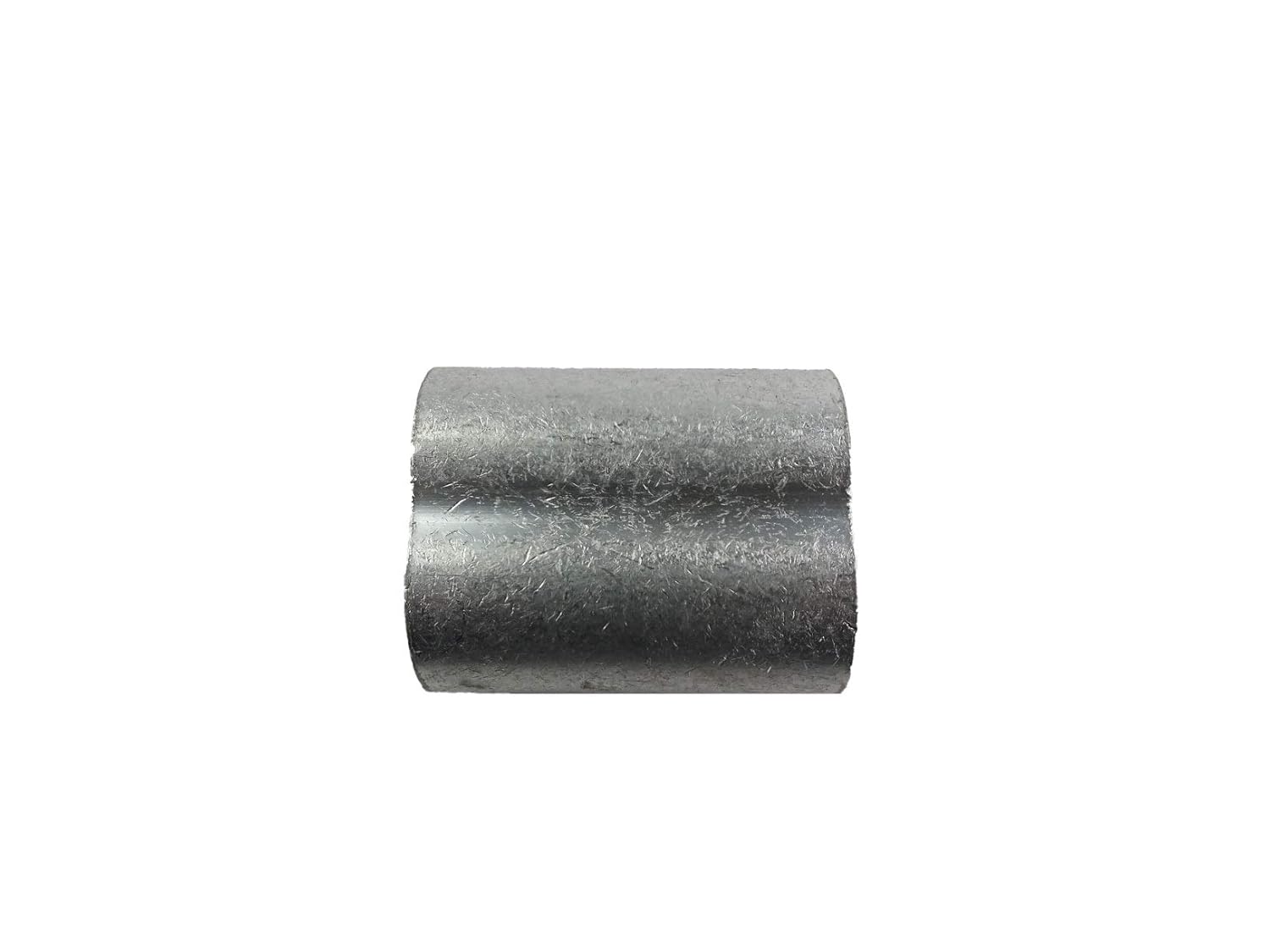 MIL-SPEC Aluminum Swage Sleeves Clip & Ferrules (1/4 inch) – Oval Duplex Wire Rope Cable Crimping Loop Fittings (Pack of 50)