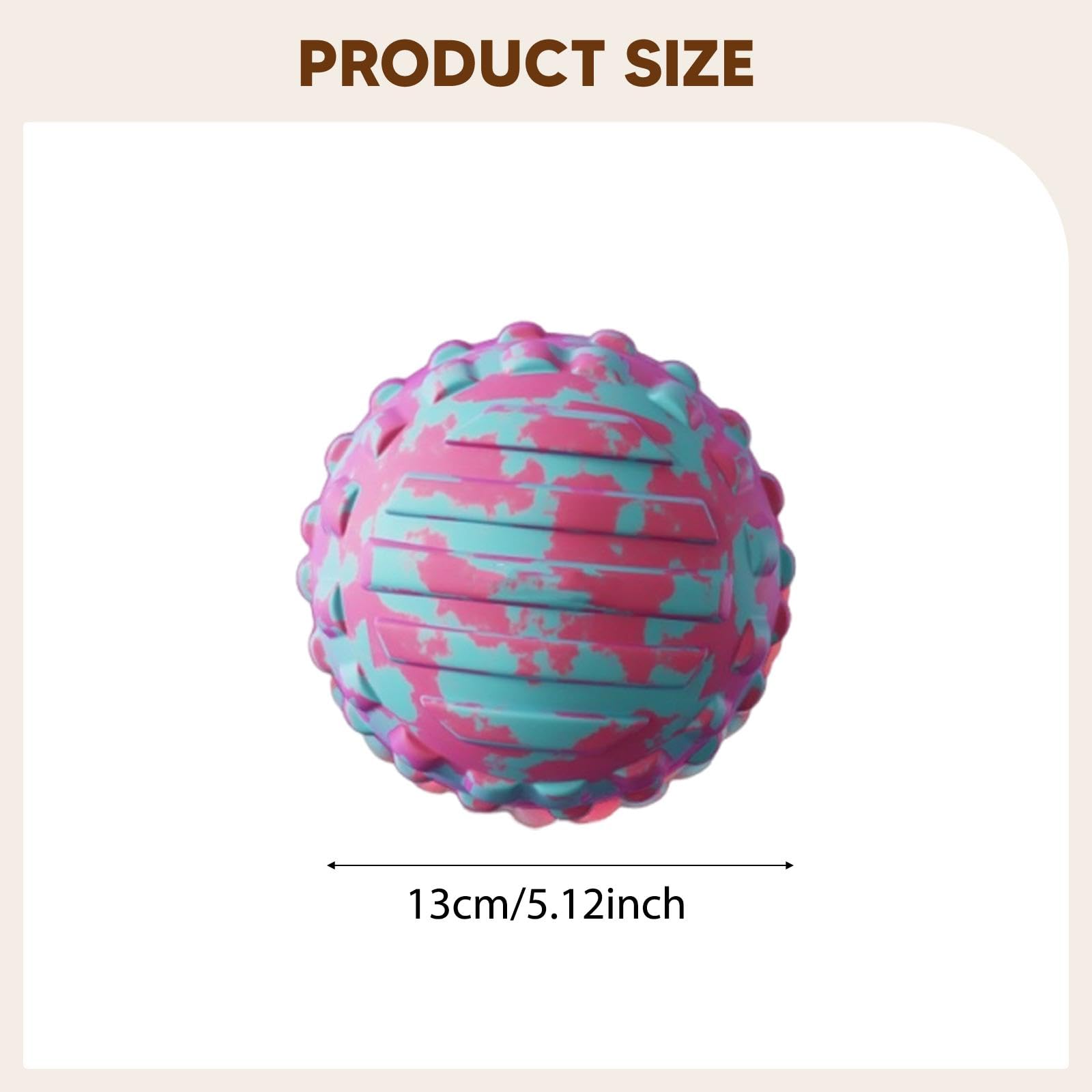 F Fityle Rodillo de masaje con bola, masaje para fascitis, ejercicio de miofascial, herramienta de de tejido profundo para pies, mujeres y hombres, espalda, Style a