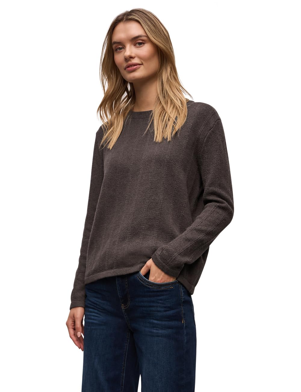 Street One Damen Strukturpullover