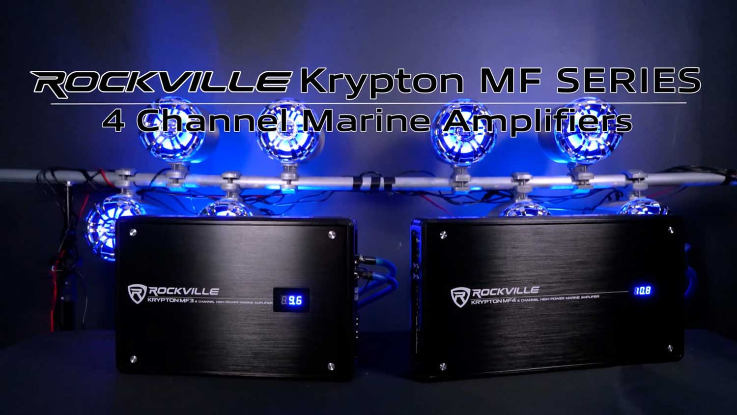 Amazon.com: Rockville Krypton MF4 2400W Peak/600W RMS 4-Channel