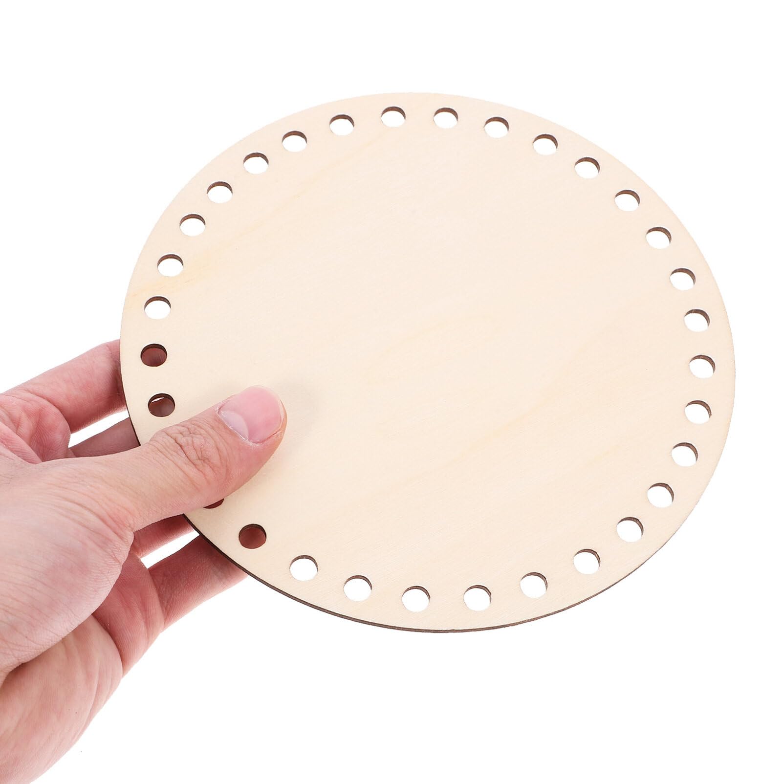 Qiimenguer Lot De 6 Fonds De Panier à Crochet, Solides Et