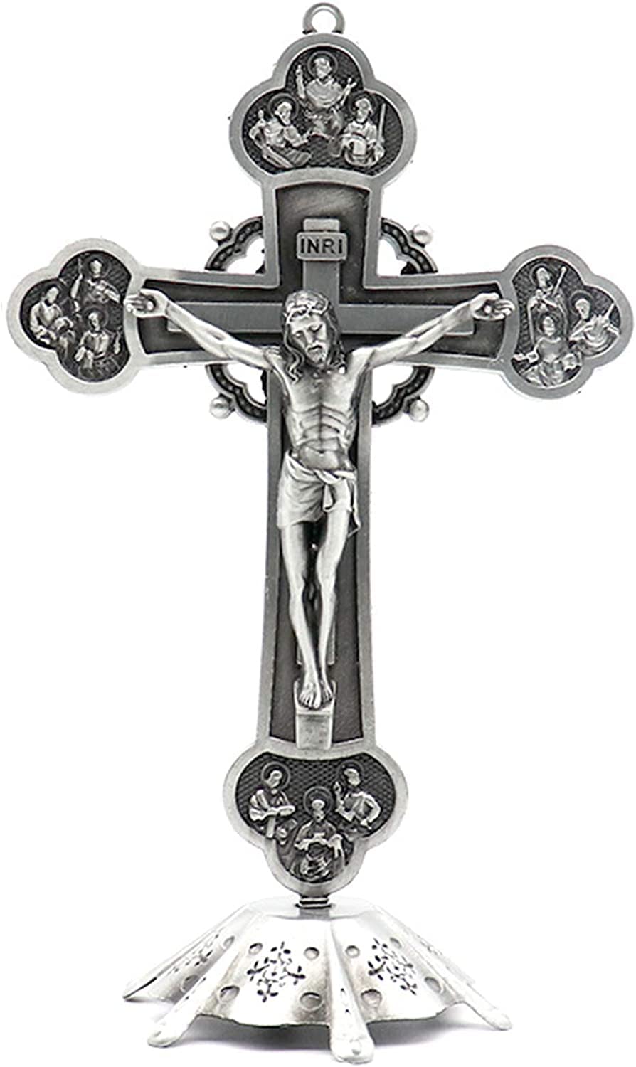 Amazon.com: Religious Gifts Jesus Christ on Cross Statue Tabletop