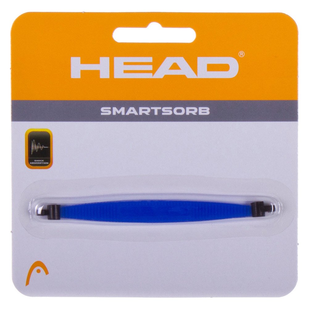 HEAD SmartSorb Vibration Damper - Blue Elastomer Rubber Tennis String Dampener  HEAD SmartSorb Tennis Racquet Vibration Dampener