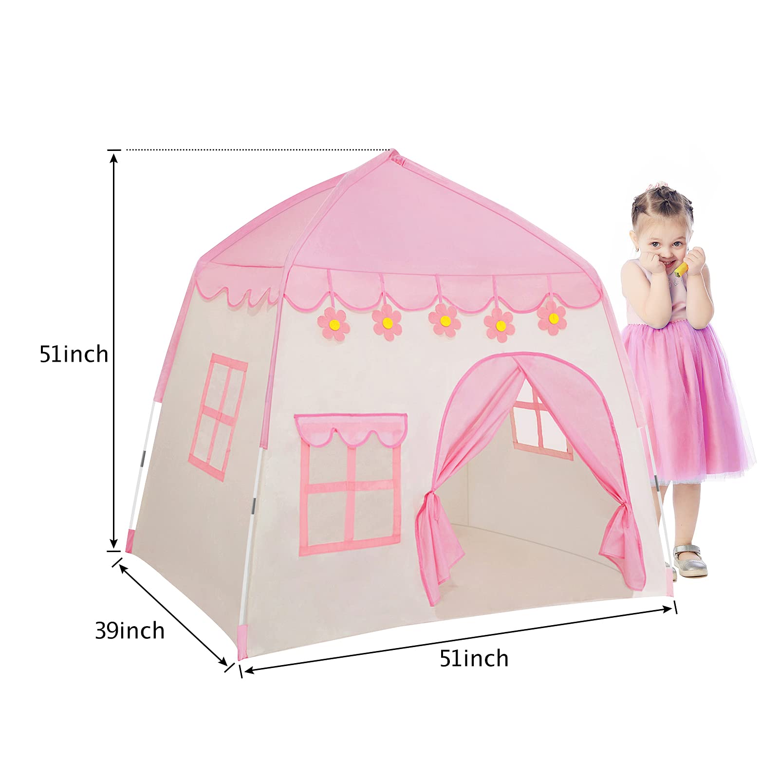 Childrens Playhouse Kiddey Princess Castle Play Tent Kids Play