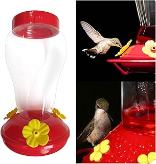 Birds Birdbath Accessories Elecrelive 12 Pieces Hummingbird Feeder